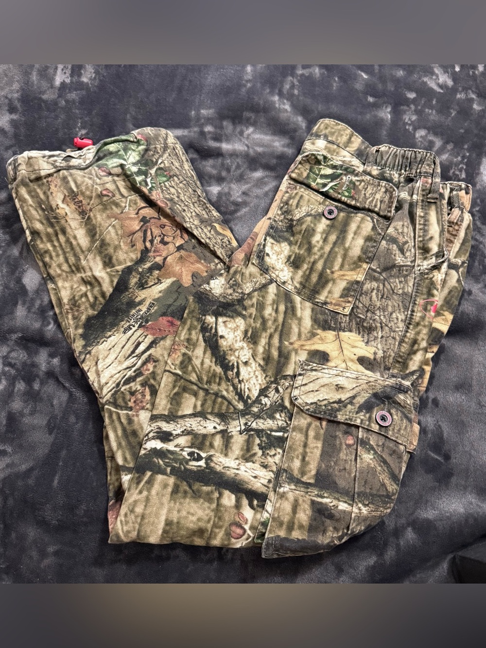 Mossy Oak Women's Camo Cargo Pants - Brown Green Print